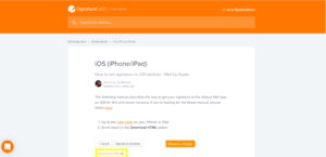 How to set signature on iOS devices - Mail by Apple